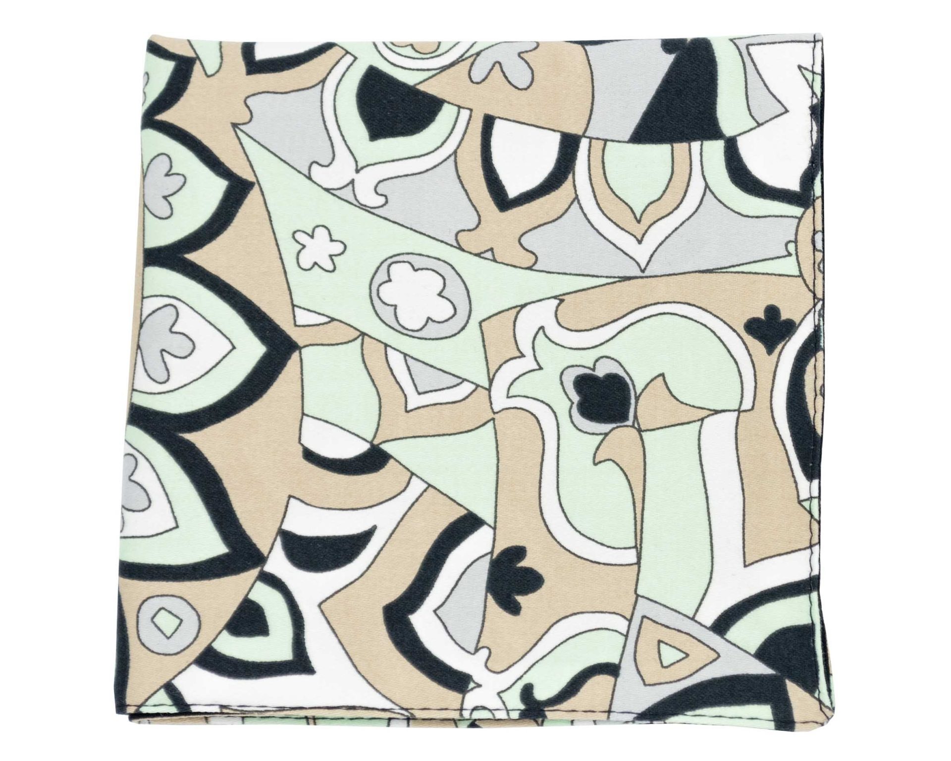 JAGGS_COSTUME_CHEMISE_SUR_MESURE_BRUXELLES_POCHETTE_MOTIF_LE_BAROQUE_VERT_PISTACHE_BEIGE_DOS