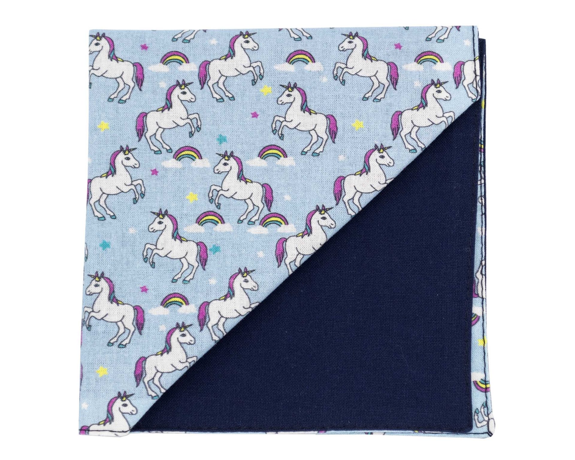 JAGGS_COSTUME_CHEMISE_SUR_MESURE_BRUXELLES_POCHETTE_MOTIF_LICORNE_UNICORN_MANIA_DOS_BLEU_MARINE