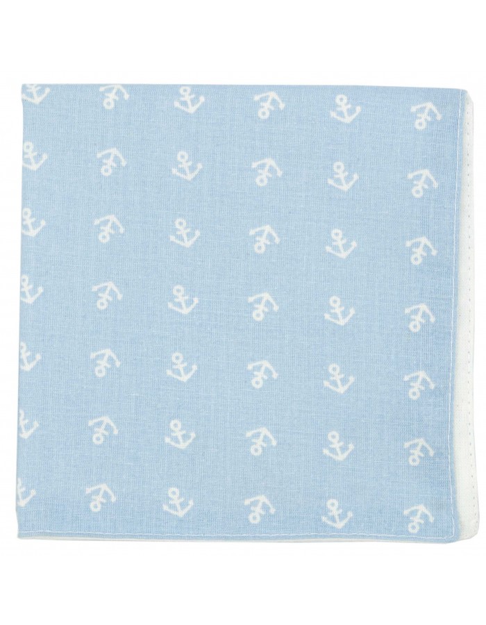 JAGGS_COSTUME_CHEMISE_SUR_MESURE_BRUXELLES_POCHETTE_MOTIF_IN_THE_NAVY_BLEU_CIEL_ANCRE_BLANCHE