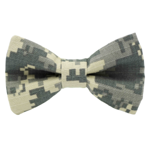 Nœud papillon "Action Man" - formes géométriques kaki