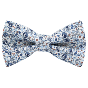 Nœud papillon Liberty "Eloise" bleu
