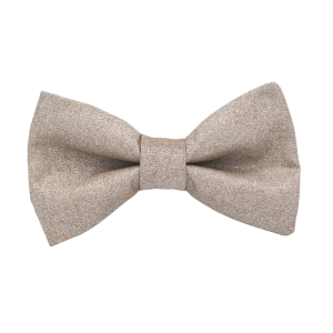 Nœud papillon paillettes rose dorées uni