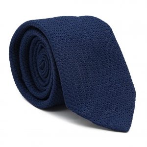 Cravate en soie bleu pacifique Arthur