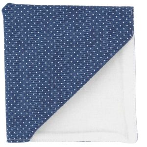 Pochette Jeans "Dot Com" - Petits points blancs