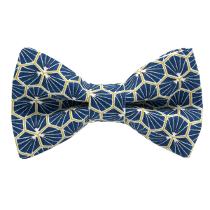 JAGGS_COSTUME_CHEMISE_SUR_MESURE_BRUXELLES_NOEUD_PAPILLON_JAPONNAIS_POLYGONE_BLEU