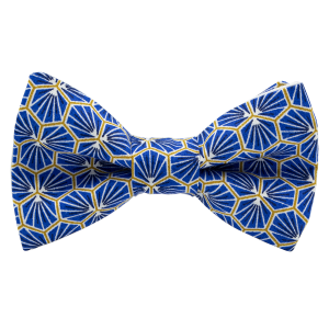 JAGGS_COSTUME_CHEMISE_SUR_MESURE_BRUXELLES_NOEUD_PAPILLON_JAPONNAIS_POLYGONE_BLEU_ROI