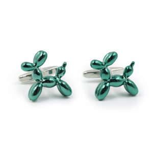 JAGGS-costumes-chemises-sur-mesure-boutons-de-manchettes-ballons-jeff-koons-turquoise