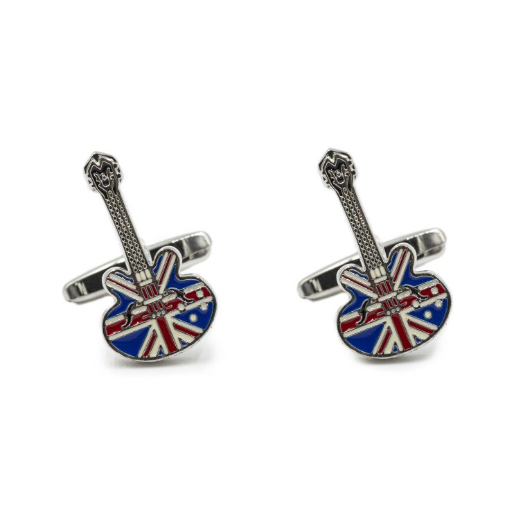JAGGS-costumes-chemises-sur-mesure-boutons-de-manchettes-guitares-drapeau-anglais