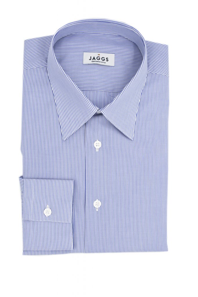 Chemise rayée bleu et blanc