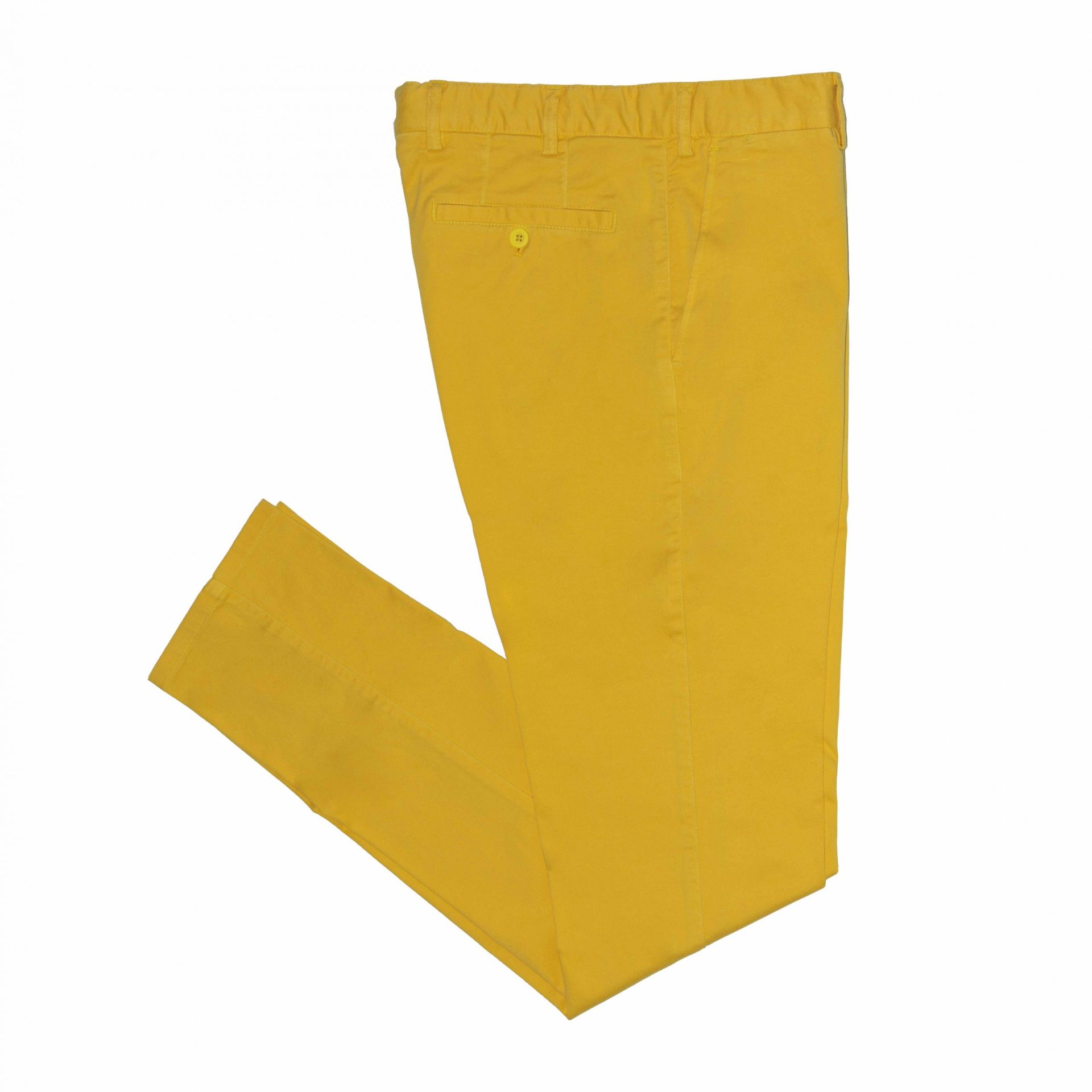 Pantalon chino jaune SLIM