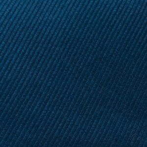 Cravate bleu canard foncé en soie tissu