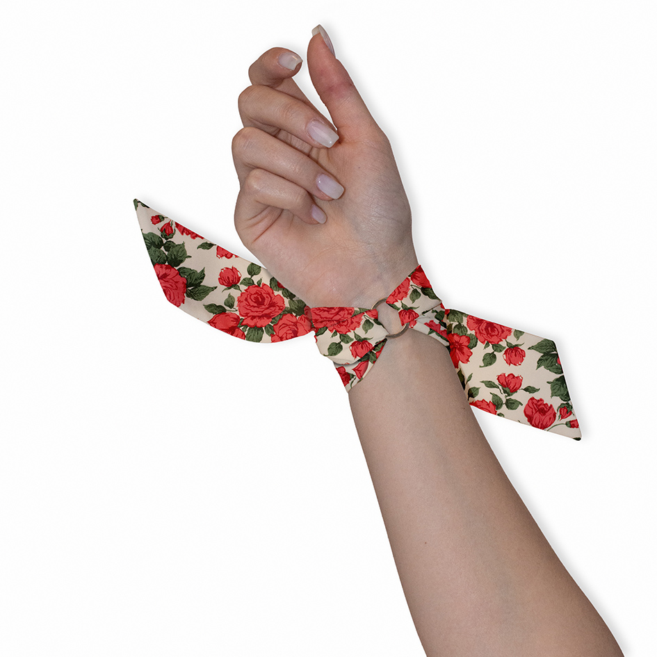 Bracelet à noeud Liberty “Carline” rouge