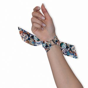 bracelet noeud moyen gatsby garden bleu