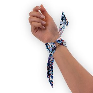 bracelet noeud moyen liberty-gatsby garden small bleu