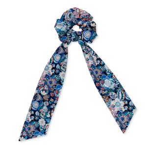 chouchou foulard 1 liberty gatsby garden small bleu