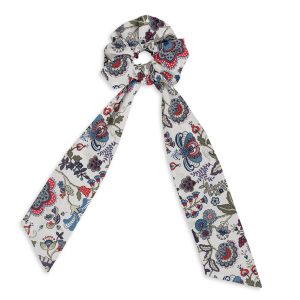chouchou foulard 1 liberty mabelle bleu