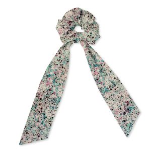 chouchou foulard liberty melly turquoise