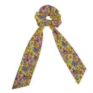 chouchou foulard 1 liberty scotty s tiger jaune
