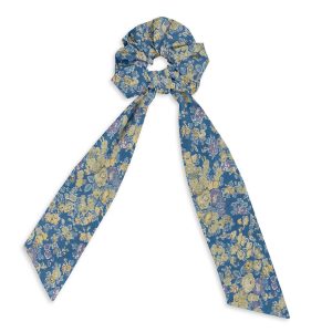 chouchou foulard 1 liberty tatum bleu