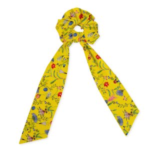 chouchou foulard 1 liberty-temptation meadow jaune