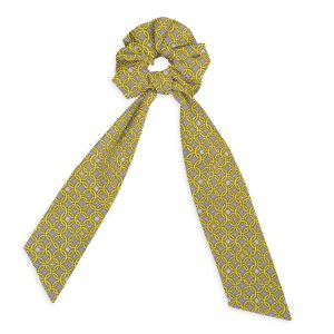 chouchou foulard 1 liberty-thomas david jaune