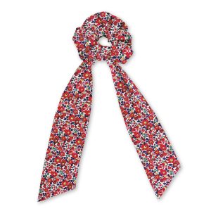chouchou foulard liberty betsy ann rouge