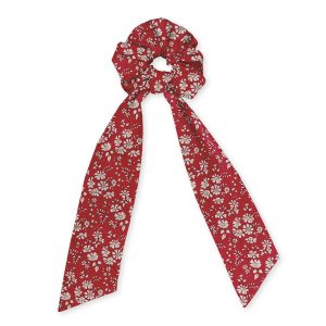 chouchou foulard 3 liberty capel rouge