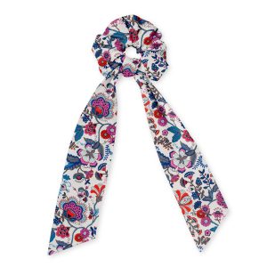 chouchou foulard 3 liberty mabelle rose