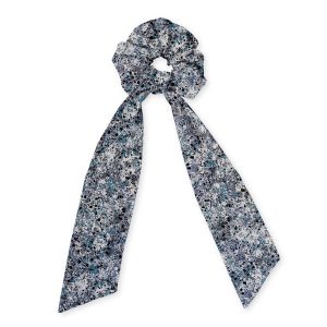 chouchou foulard 3 liberty melly bleu