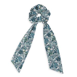 chouchou foulard 3 liberty tumbling vine turquoise