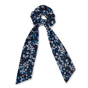 chouchou foulard 3 liberty wiltshire bleu
