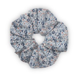 chouchou liberty eloise bleu