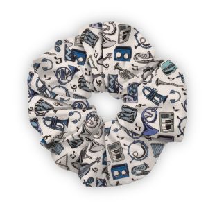 chouchou liberty miles bleu