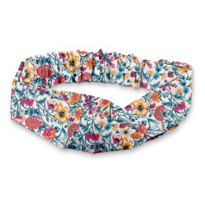 headband large 2 liberty rachel bleu canard