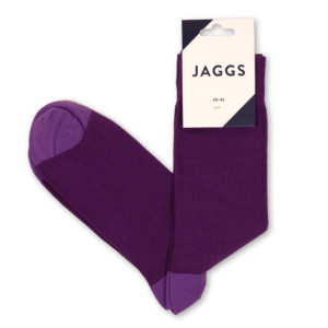 JAGGS-chaussettes-unies-violet
