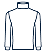 Pull à col roulé pour homme